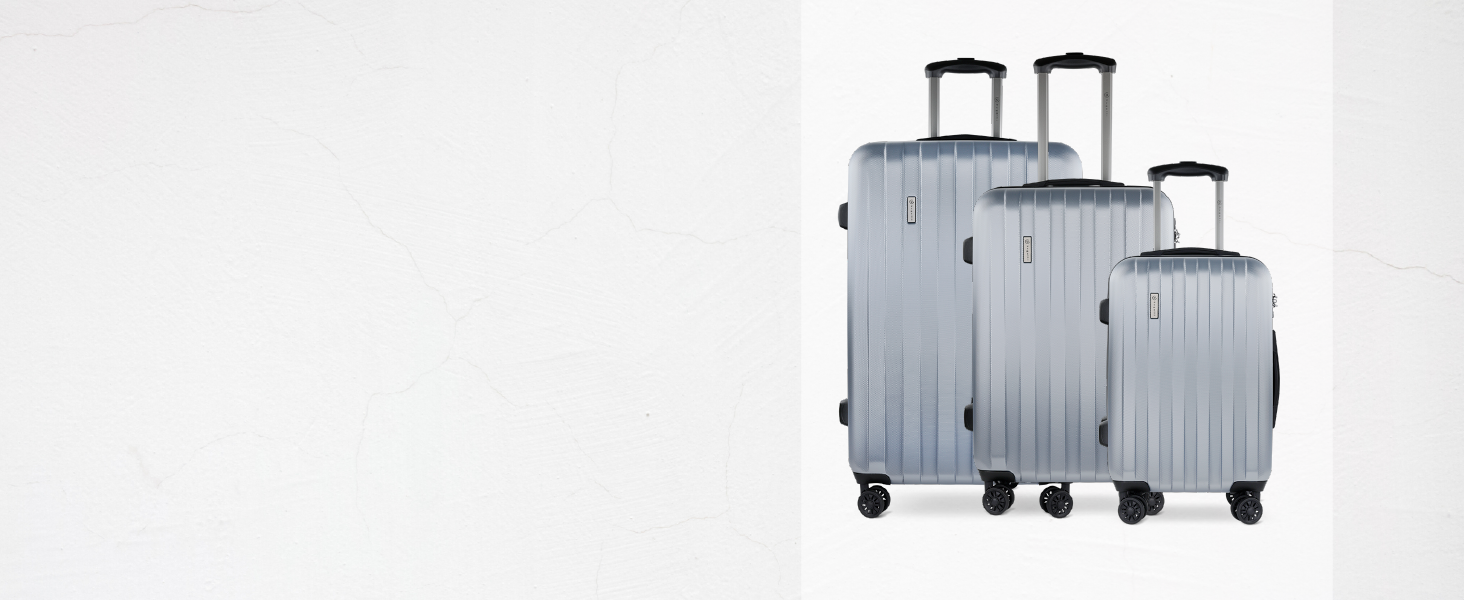 Валіза Bugatti Galatea 55x38x23,5 см, 38 л, жорсткий корпус, 4 колеса, TSA-замок, чорна