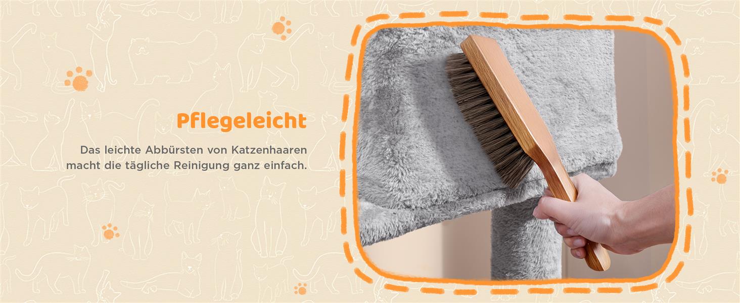 Котячий будиночок Yaheetech 159 см: стійкий когтетоп з будиночками та платформами, сірий
