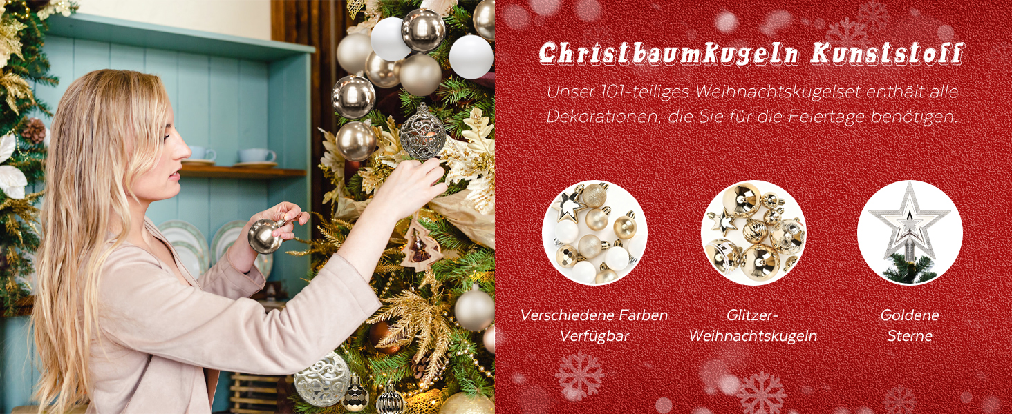 Набір ялинкових прикрас 