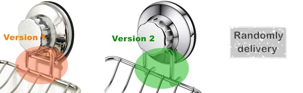 Кріплення для душу iPEGTOP з вакуумним присоском: міцний тримач з нержавіючої сталі для ванної та кухні, з мильницею