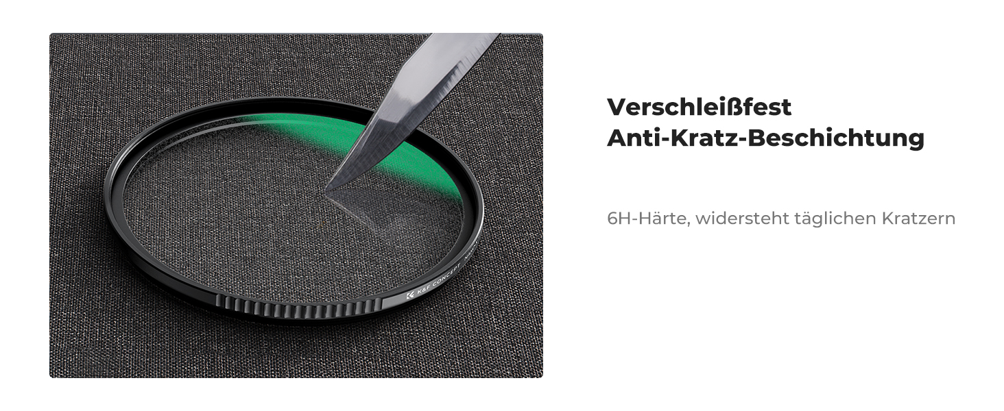 Набір фільтрів K&F Concept Nano X-Serie 82mm: поляризаційний (CPL), UV, кришки об'єктивів, чохол