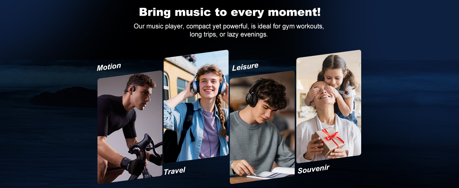 MP3 плеєр 80GB з Bluetooth та WiFi, 4.0