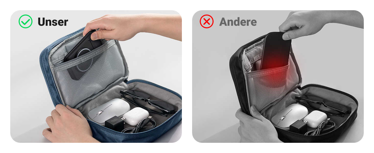 Станція зарядки MagSafe INIU 15W 3-в-1: для iPhone, Apple Watch, AirPods (з адаптером 20W та USB-C кабелем)