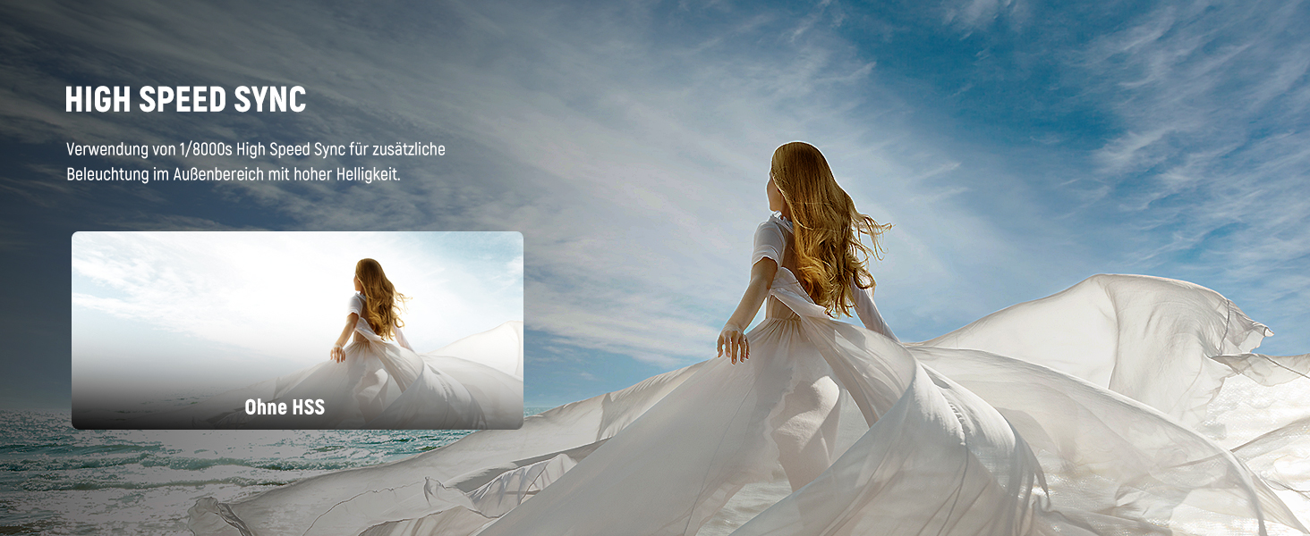 NEEWER Z2-N: Світловий проблиск Speedlite 2.4G TTL для Nikon з моделюючою лампою, швидким перемикачем TCM, HSS 1/8000s, акумулятор 2600mAh