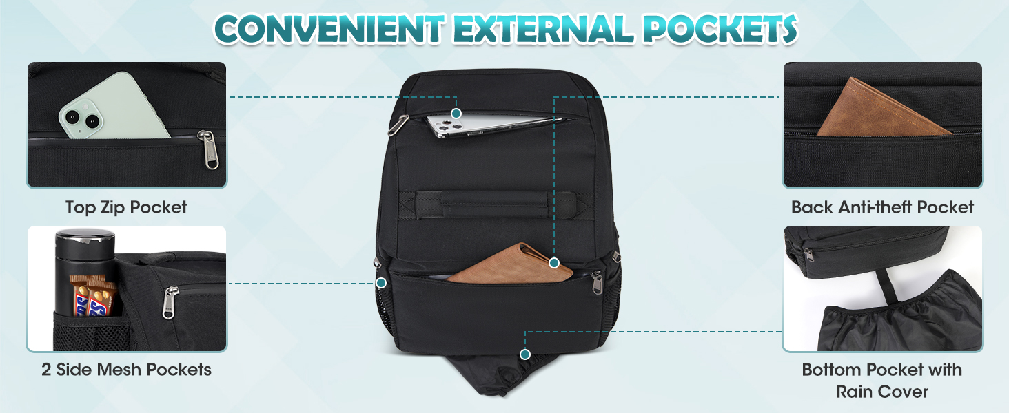 Сумка для камери RAINSMORE для DSLR/SLR з дощем. Сумка для фотографів, об'єктивів та аксесуарів. Чорний колір