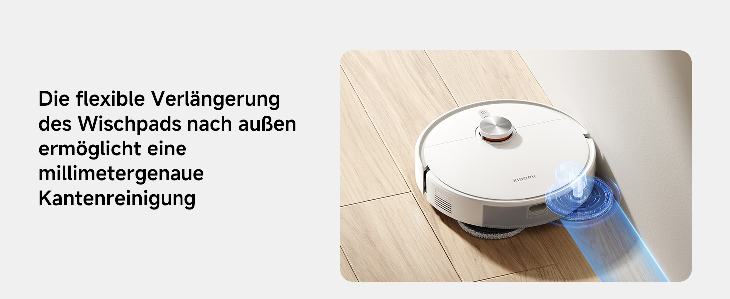 Робот-пилосос Xiaomi Vacuum S40 Pro з базою самоочищення, потужність всмоктування 10 000 Па