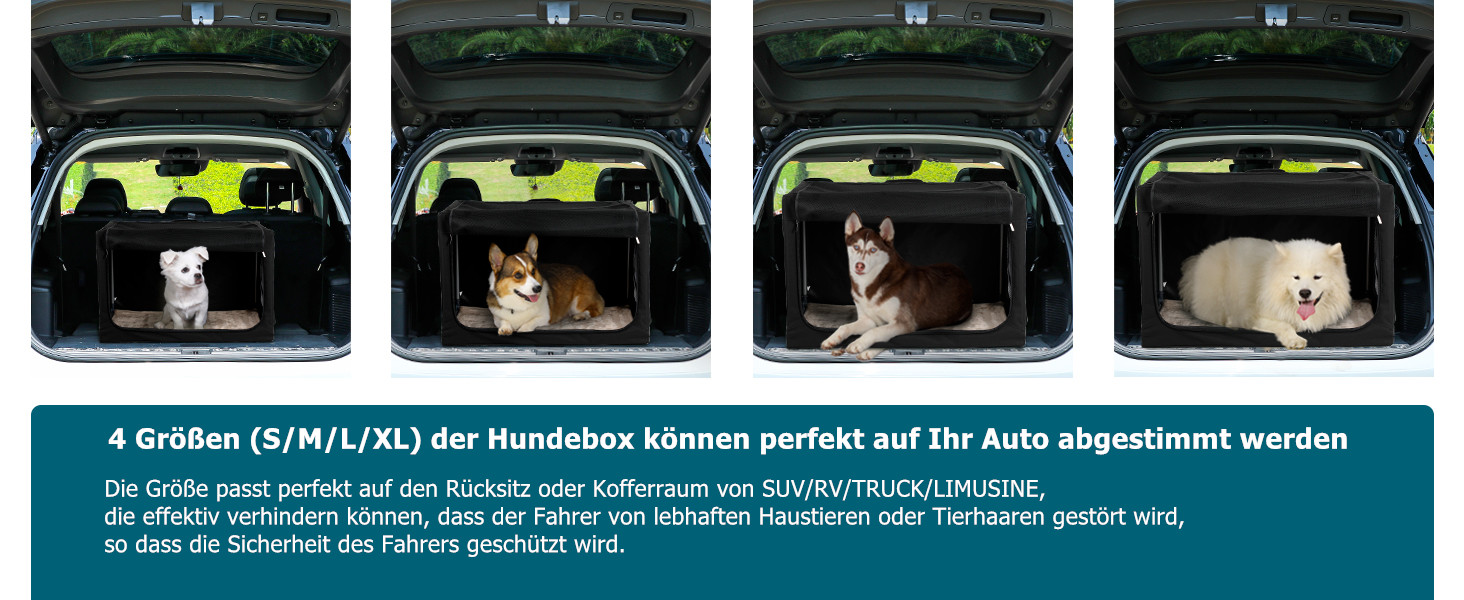 Клітка для собак Petsfit, велика, розкладна, чорна, 90x61x58 см, з підстилкою