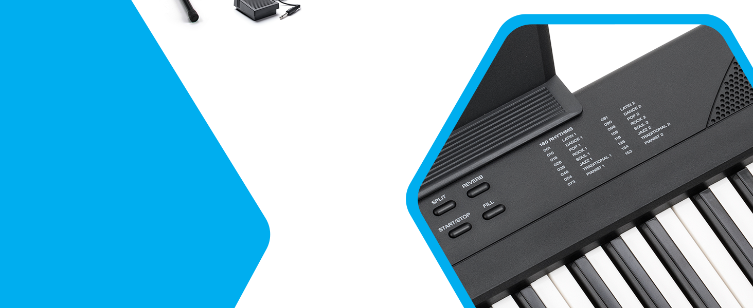 Клавіатура Alesis E-Piano з 88 клавішами, 480 звуків, USB-MIDI, динаміками, аксесуарами та уроками для початківців