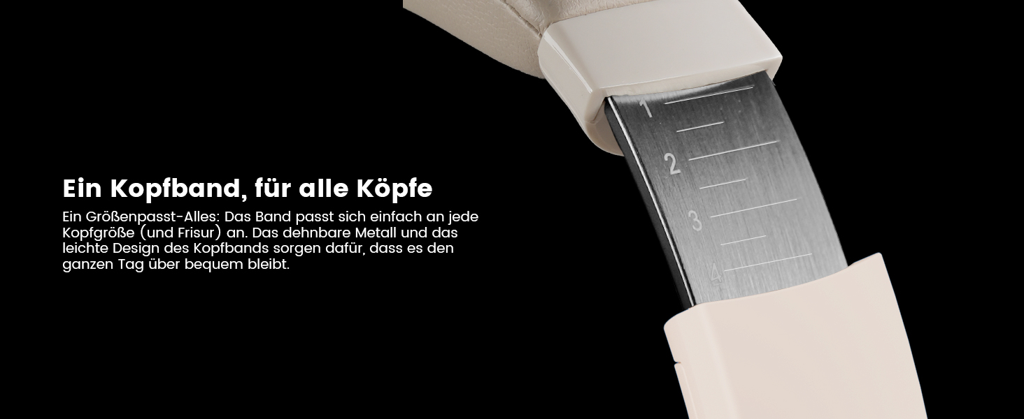 Навушники бездротові 1Mii AI Y8+ Bluetooth 6.0 з активним шумозаглушенням LDAC, 100 годин роботи, бежеві