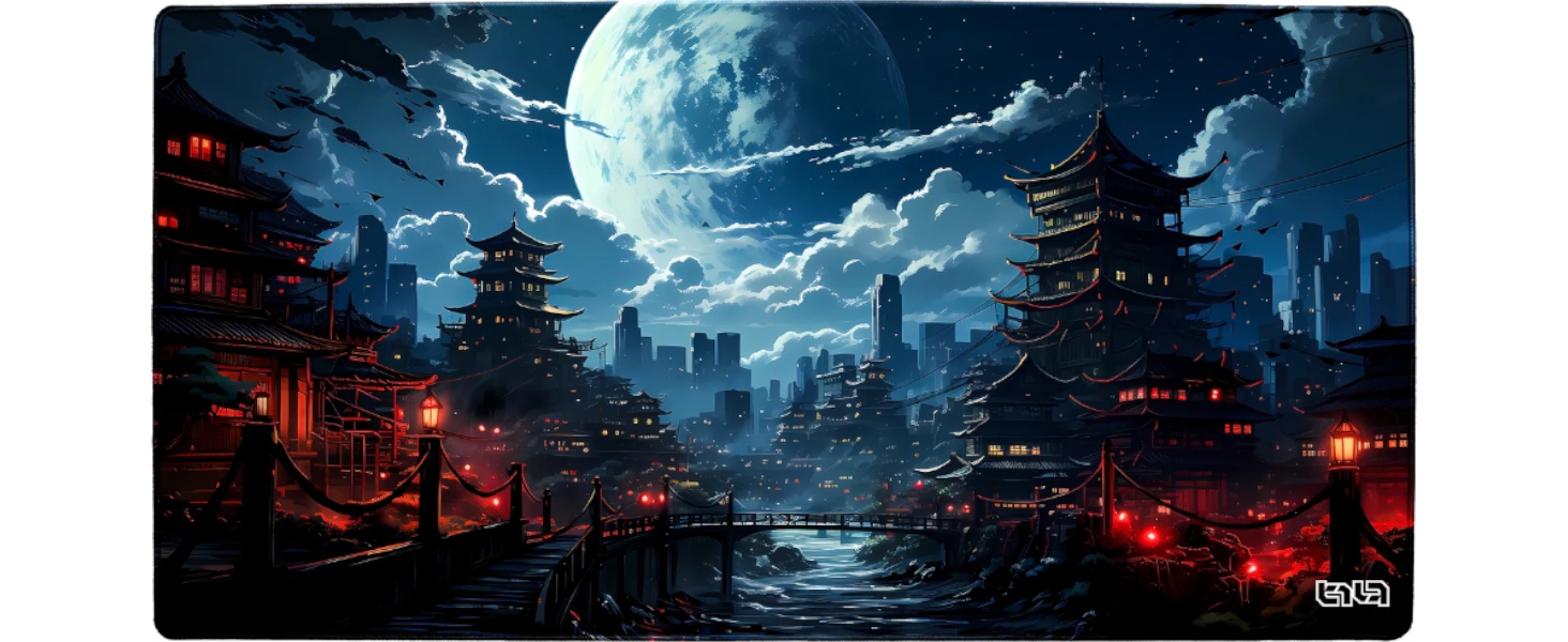 Tilt Premium килимок для миші Gaming XXL 1000x500x4mm | Нековзна підкладка на стіл | Водостійкий мат для столу Tree of Civilization 100x50 см