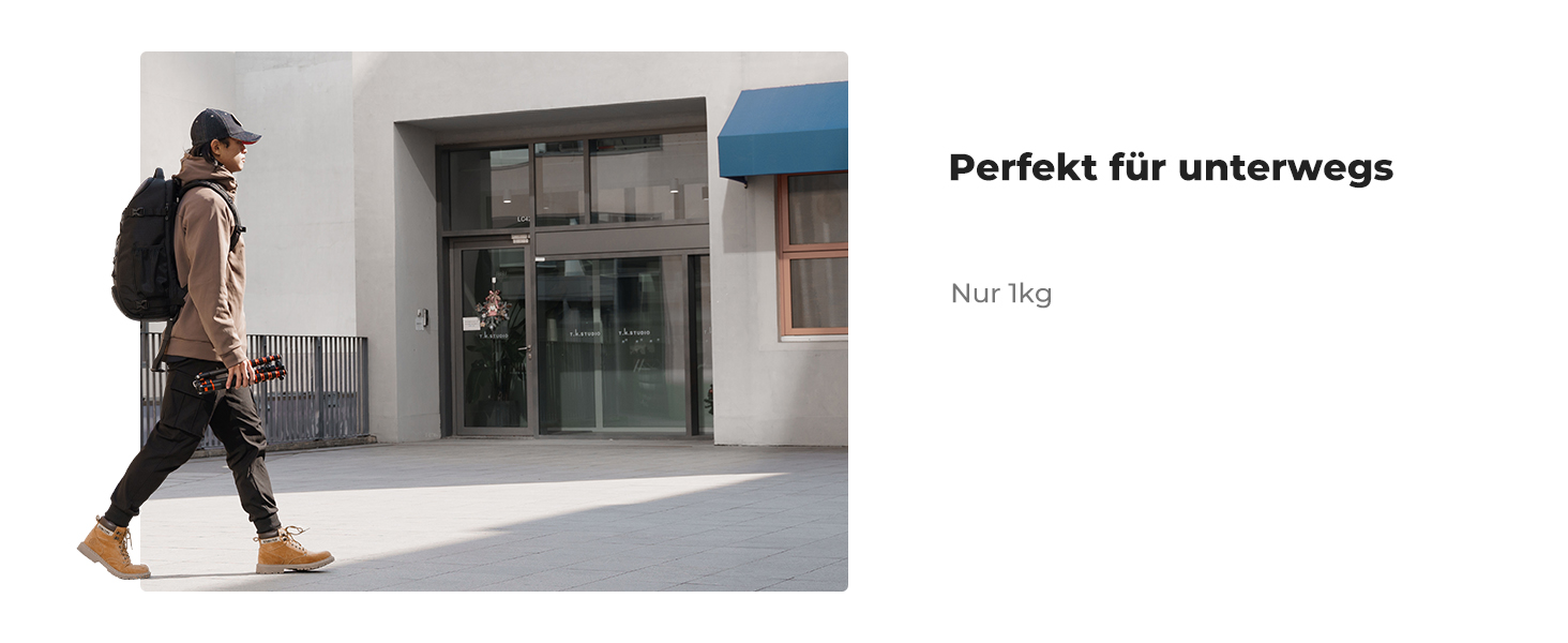 Штатив K&F Concept 152 см з карбону, легкий трипод з гнучким кульковим голівкою 360°, різьблення 1/4'', сумка для DSLR камери