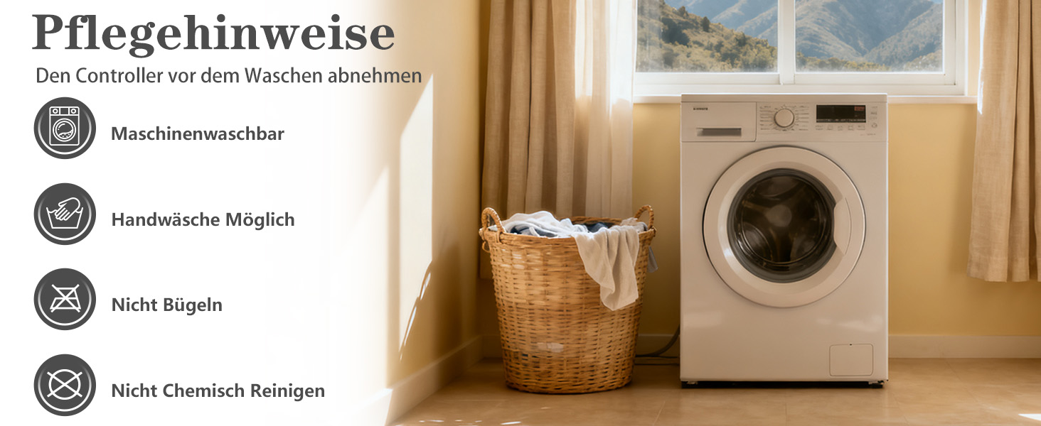 Електрична ковдра COZYTY 150x200 см з автовимкненням – фланель, 6 режимів нагріву, таймер, захист від перегріву, машинне прання (сірий, чорний)