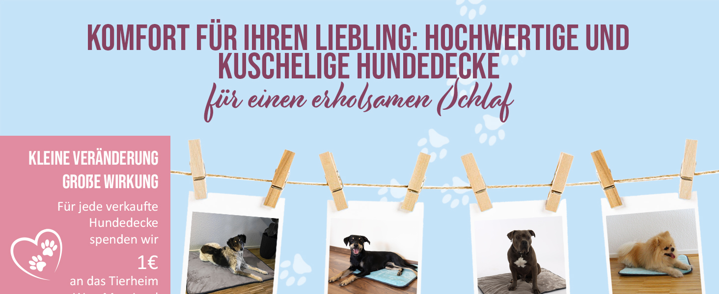 М'яка ковдра для собак Normani - килимок для тварин з безпечного матеріалу, 40x50 см, 60x80 см, 70x100 см, сірий колір