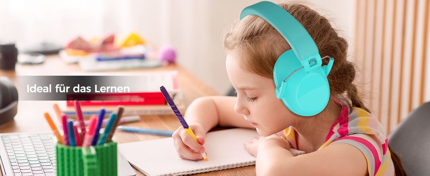 Навушники для захисту від шуму ProCase для дітей, блакитні