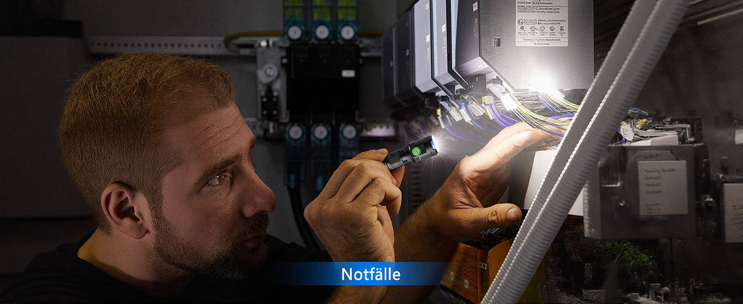 LED ліхтарик GEARLITE EDC Mini - 5000 люмен, 5 режимів, акумуляторний, IPX4, магнітна кришка