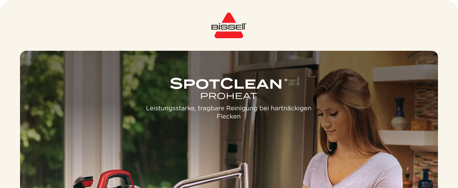 BISSELL SpotClean ProHeat: Професійний мийкий пилосос для килимів та оббивки з HeatWave технологією