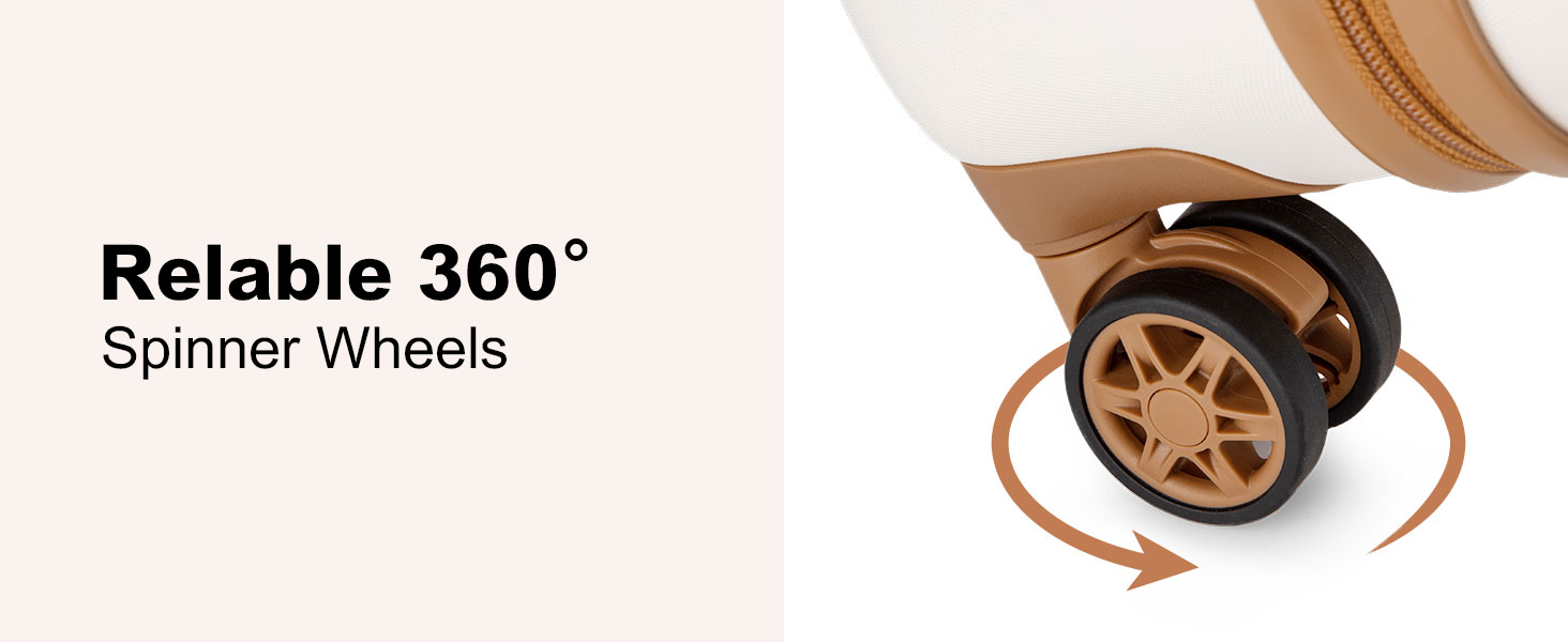 Чохол-валіза KONO, валіза-чемодан, ручна валіза 75x48x29 см, ABS пластик, з TSA замком, білий