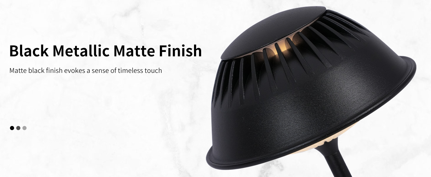 Світлодіодна настільна лампа бездротова LED для вулиці та дому, димована, з акумулятором 5200mAh, водонепроникна IP54, чорна (2 шт)