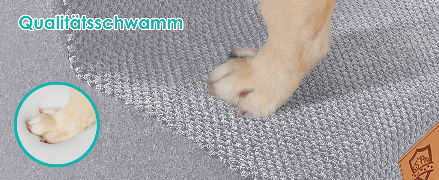 Сходинки для собак Myiosus: 3 сходинки, сірі, водонепроникні, з неслизьким покриттям, для софи та ліжка, знімний чохол, портативні для собак та котів