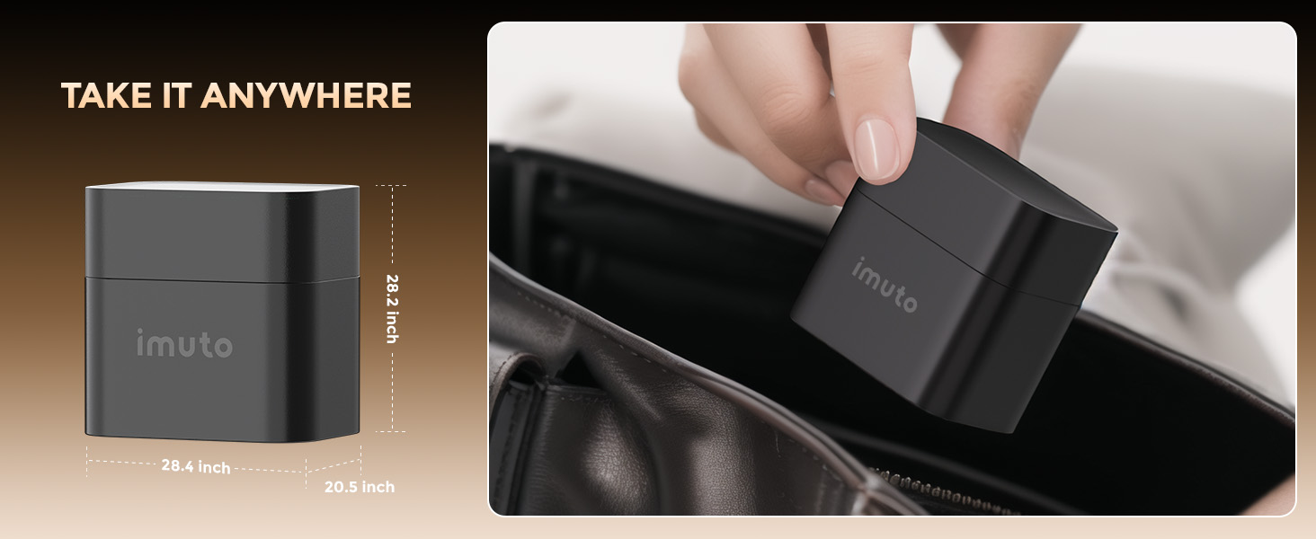 Акумулятори AAA Imuto 8 шт. з зарядним пристроєм, 1300 мАг, Li-ion, 1.5V