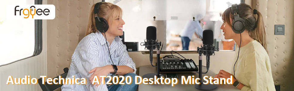 Підставка для мікрофона Audio Technica AT2020 з поп-фільтром та вітрозахистом (комплект)