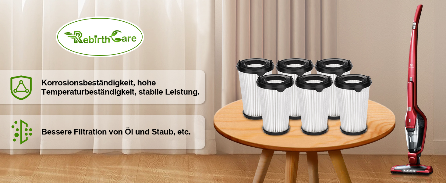 Фільтри для пилососа AEG Ergorapido (CX7, QX8, Animal) - 6 шт.