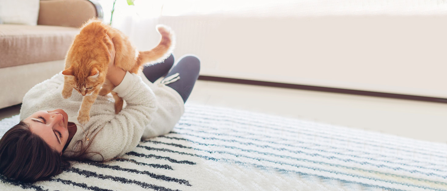 М'яка килимок-підстилка для собак Mora Pets: неслизька, тепла, сіра, 76 x 48 см