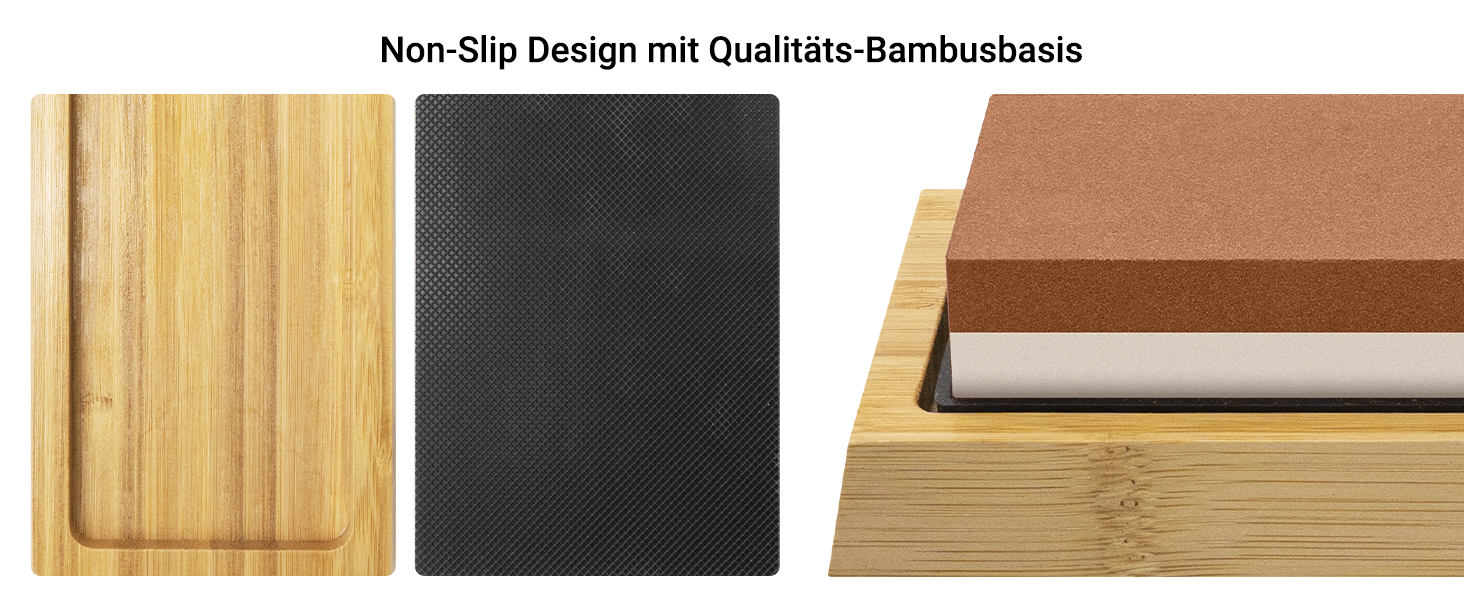 Набір точильного каменю Schleifstein 400/1000 та 1000/6000 з підставкою, для заточування ножів, японський точильний камінь