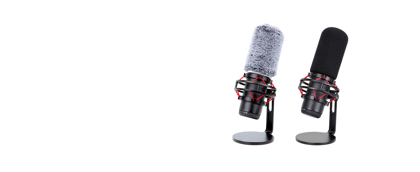 Тримач для мікрофона YOUSHARES - сумісний з HyperX QuadCast, Blue Yeti, Rode, Fifine AM8, Razer Seiren Mini/V3 Mini