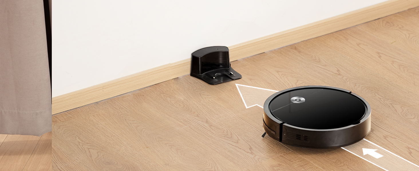 Робот-пилосос Vexilar W6 без функції миття з потужністю 2800Pa, часом роботи 140 хв, керуванням через додаток, голосовим керуванням та дистанційним керуванням. Ідеальний для шерсті тварин, килимів та твердих підлог. Безщітковий двигун.