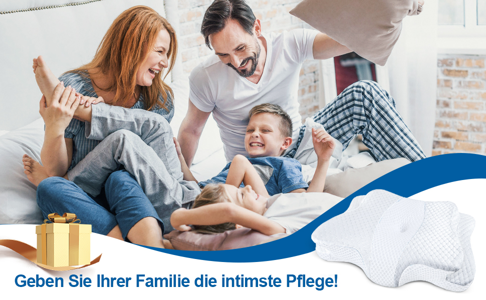 Подушка з піною з пам'яті CHxxy для шиї та плечей, ергономічна, для сну на боці, на спині та животі