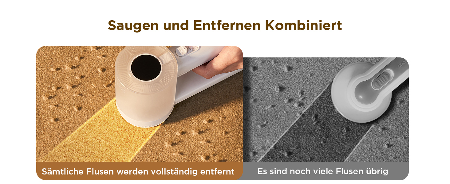 Електричний видальник ворсу 2-в-1 з трьома швидкостями для всіх тканин, з цифровим дисплеєм, 3 леза, USB-C кабель (Білий)