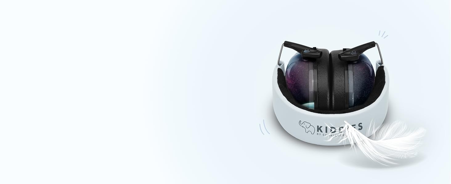 Schallwerk® Kapselgehörschutz Kiddies (Space) - навушники шумозахисні для дітей, mini, ідеальні для повсякденного використання та заходів