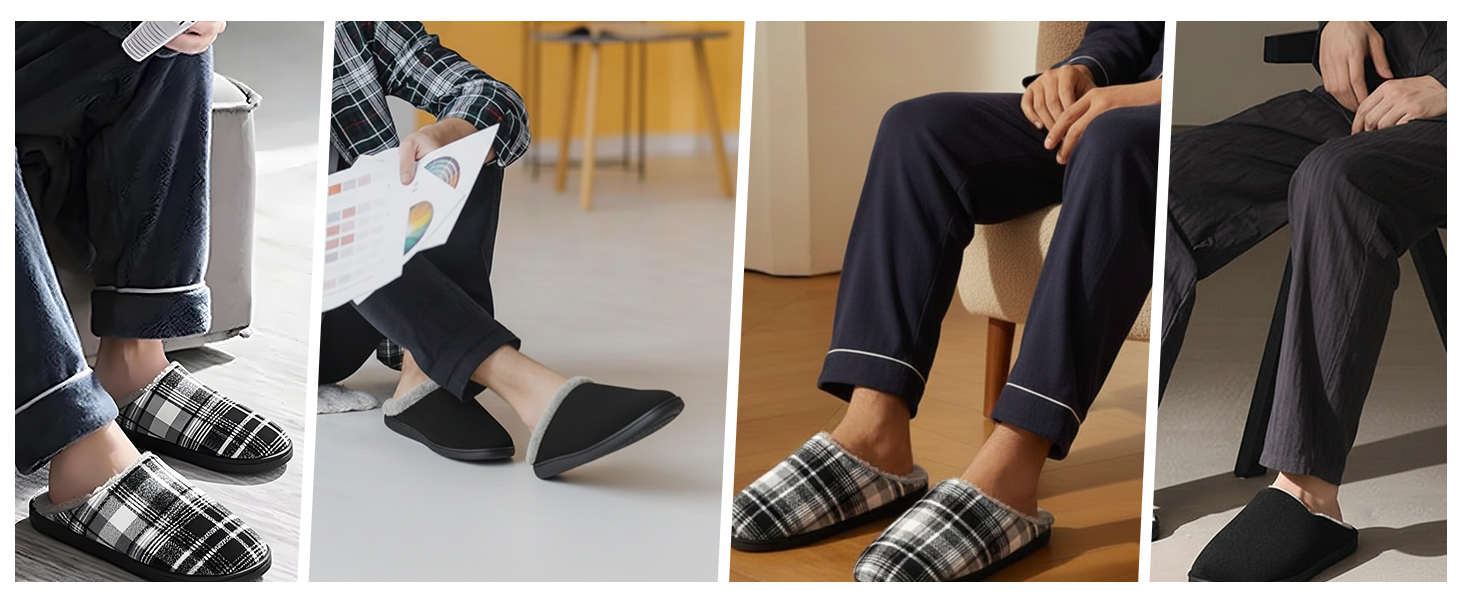 Тапочки халатні чоловічі Riehm, теплі, зручні, з плюшу, розмір 38-47