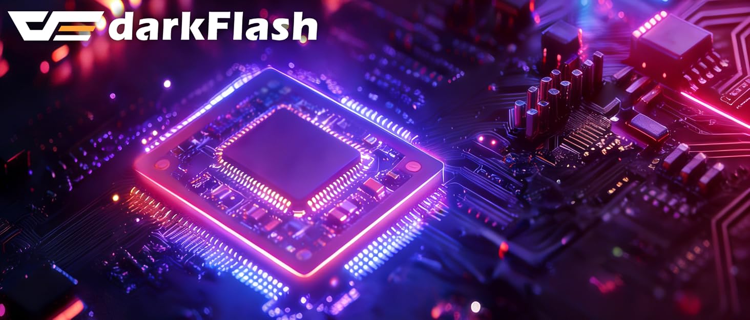 Ігровий корпус darkFlash DRX70 ATX Mid-Tower, 3 RGB-вентилятори 120мм, загартоване скло, сітчаста передня панель, USB 3.0, Білий