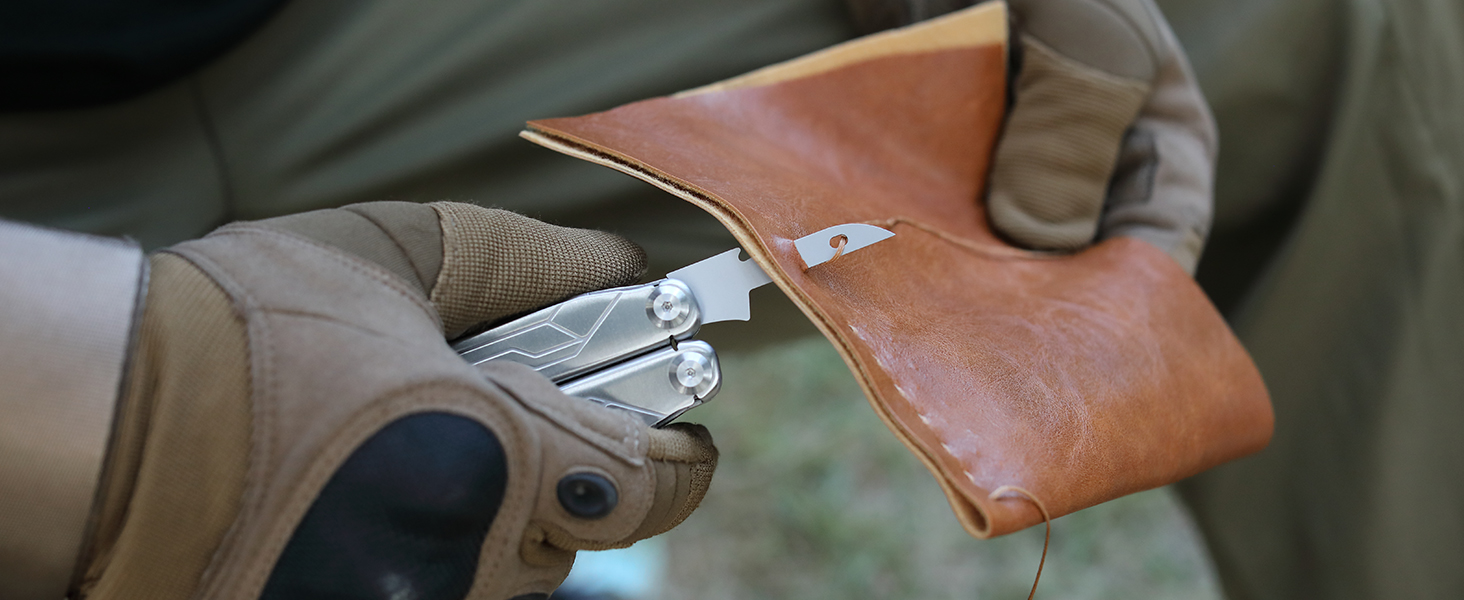 Мультитул NexTool Muiltool 19 в 1: мультифункціональний інструмент з плоскогубцями, ножем, викрутками, ножицями, сталь, для кемпінгу, подарунок для чоловіків