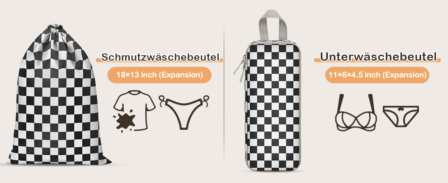 Набори для організації багажу VnioLife: 8 шт. Компресійні куби для подорожей, сумки-органайзери для валізи, рюкзака (Блакитний)