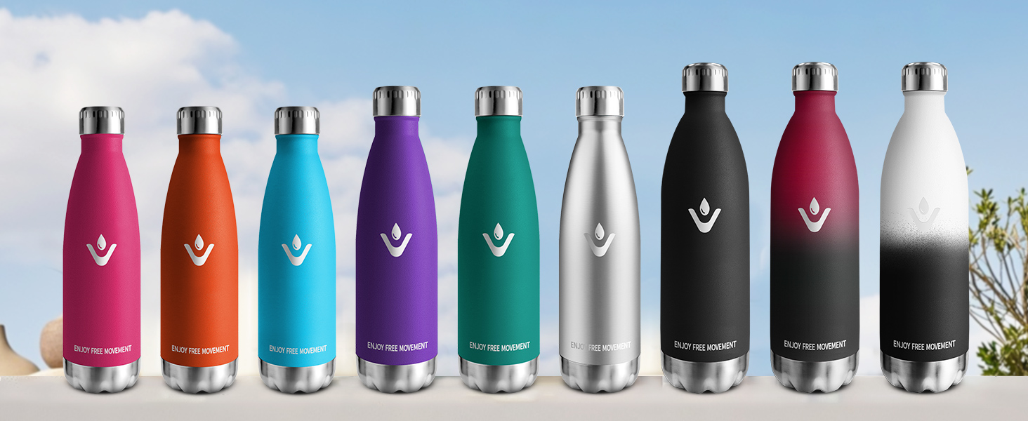 Термофляка 750 мл, нержавіюча сталь, без BPA, для спорту, подорожей, дітей, Outdoor, витримує газовані напої, термокана, витік захищений, темно-зелений