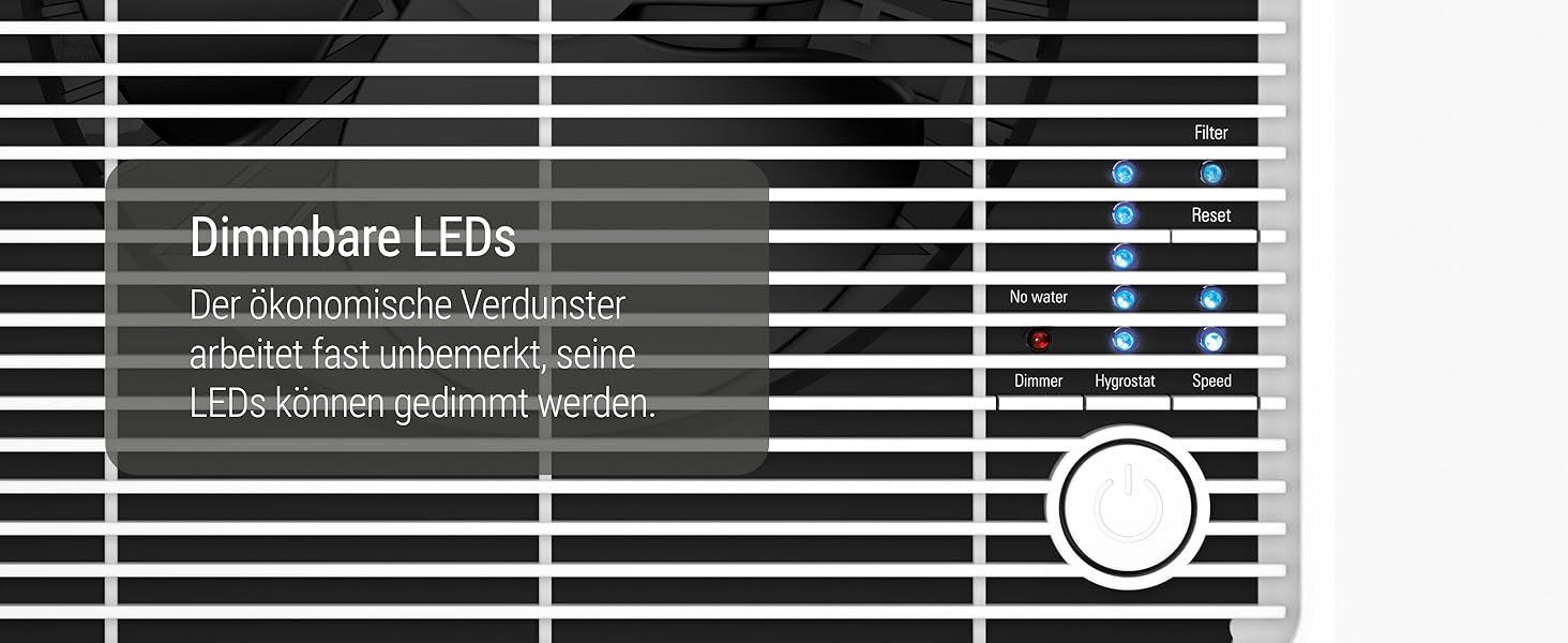 Зволожувач повітря Stadler Form Oskar, енергозберігаючий для кімнат до 50 м², з автовимкненням та нічним режимом, димування LED, дуже тихий, білий