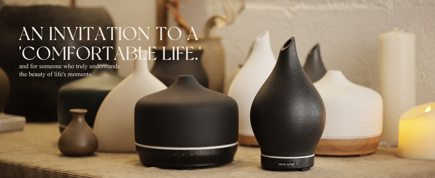 Дифузор ароматної олії Porseme 500 мл, скляний, ультразвуковий, з LED-підсвіткою 7 кольорів, для ефірних олій, тихий, для дому (Rosegold)