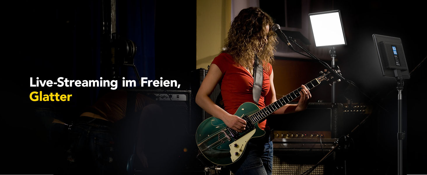 LED відеолампа RALENO з 192 LED, 2 шт. з штативом 180 см, зарядним акумулятором 8000mAh, регулюванням яскравості 0-100%, CRI95 для YouTube, TikTok, фото- та відеозйомки