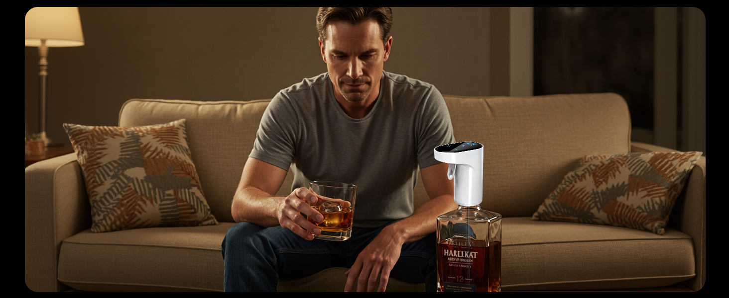 Електричний декантер для вина 5-в-1 з регульованою дозуванням, цифровий виливач, автоматичний дозатор вина, подарунок на день народження, День святого Валентина