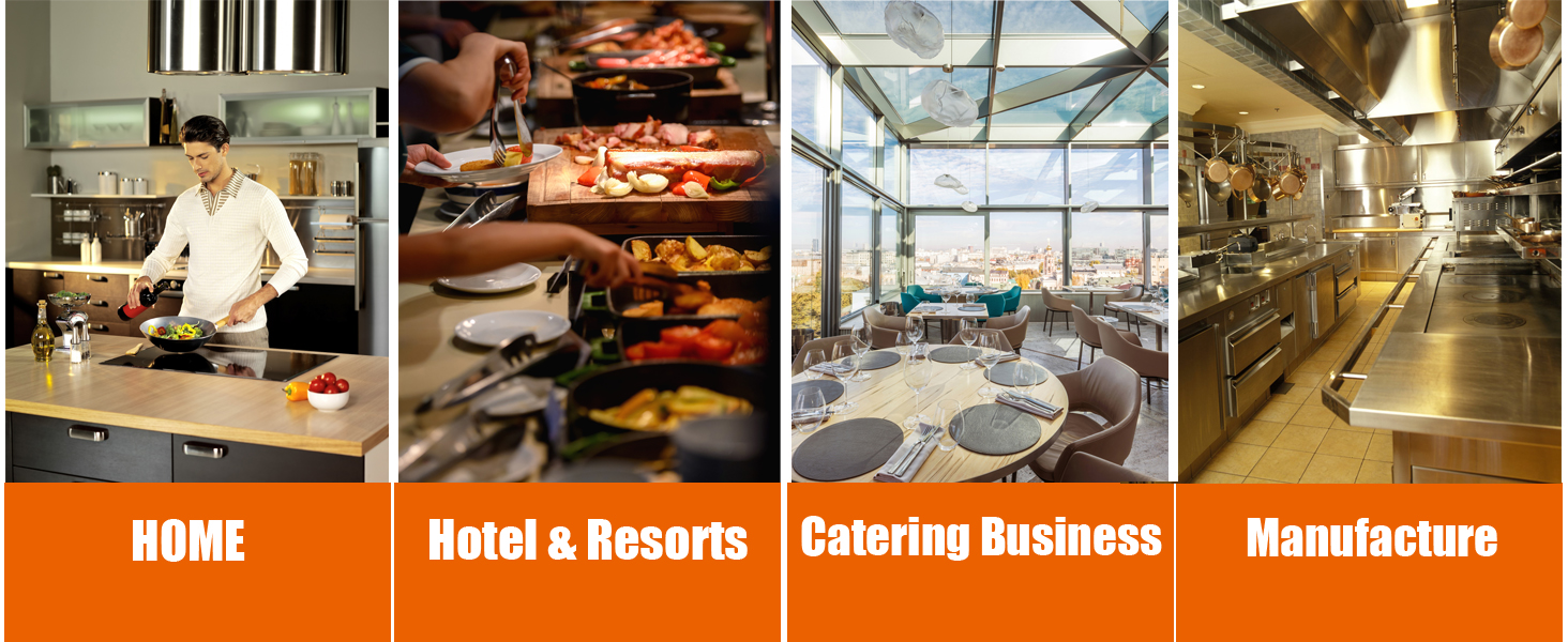 Друк-каструля з нержавіючої сталі 304 з системою безпеки - для індукційних, газових та всіх типів плит - професійне та домашнє використання (5 літрів)