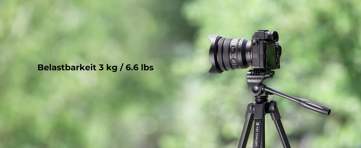 Штатив K&F Concept NT510: легкий штатив 152 см з Bluetooth пульт для Canon, Nikon, Sony та смартфонів