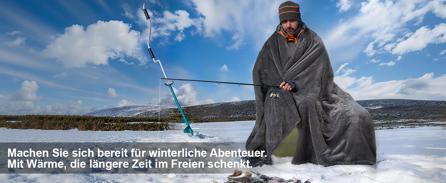 Електрична ковдра JUMMICO Kuschel-Heizdecke 180x130 см, тепла та м'яка - 6 режимів нагріву, таймер 12 годин, пральна, для дивану, ліжка, офісу (сіра)