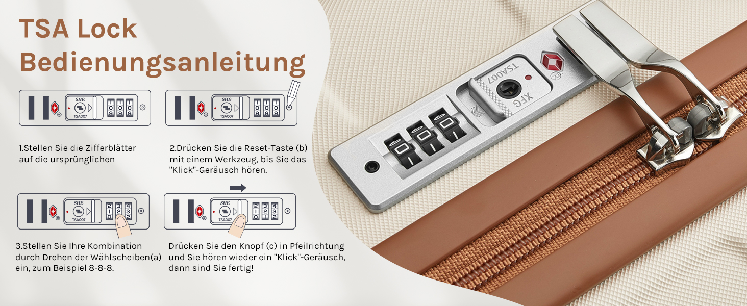 Набір валіз Imiomo 5шт з жорстким корпусом, 4 колеса та TSA-замок (білий)