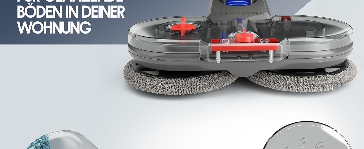 Насадка для миття підлоги для пилососів Dyson V7/V8/V10/V11/V15/Gen5, аксесуар Dyson, електричний мийник підлоги з баком для води, резервуар для води та 8 змінних мопів