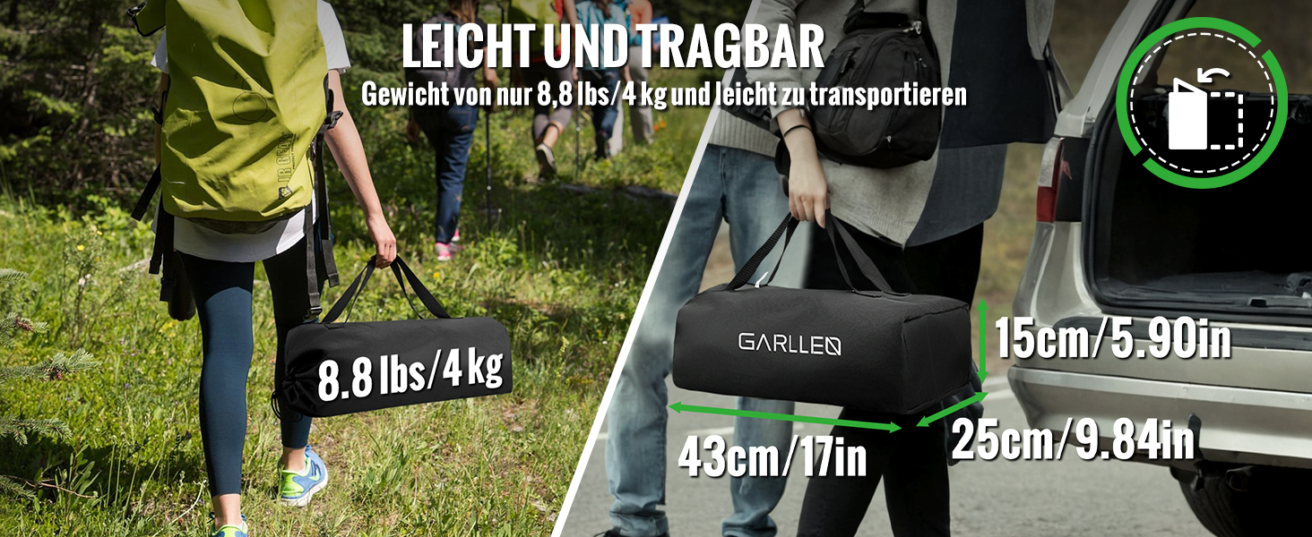 Складаний туристичний стіл Garllen 82x40 см, 2 положення висоти (44/70 см), знімний стіл зі сталі, для пікніка, грилю, саду та кемпінгу