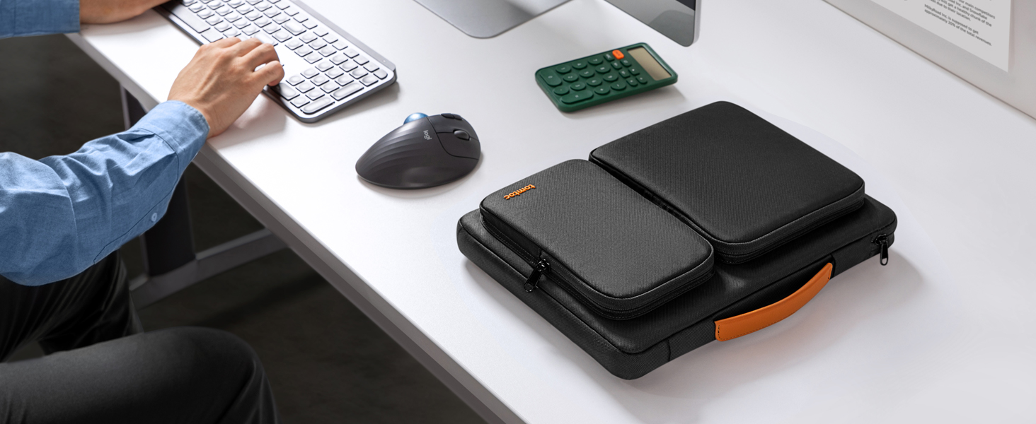 tomtoc 360° Захисний чохол для ноутбука 16'' MacBook Pro M4/M3/M2/M1 Pro/Max (2019-2024), сумка для ноутбука, сумісна з ASUS Vivobook 15/16, Dell Inspiron 15