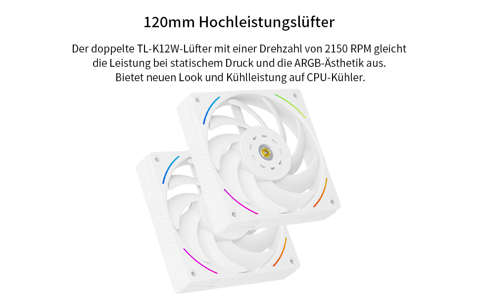 TR Phantom Spirit 120 Digital - Кулер для CPU з цифровим дисплеєм, 7 теплових трубок, сумісний з AM4/AM5/Intel lga1851/1700/1150/1151/1200/2011